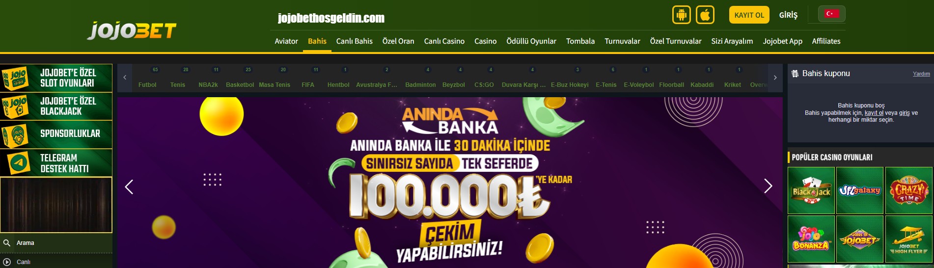 Jojobet